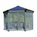 Palram Canopia  Roma Gazebo Netting Set - 6 Piece HG1058